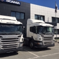 Клиенты выбирают тягачи Scania на природном газе