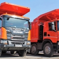 Крупная сталелитейная компания получила в аренду новейшую модель самосвала  Scania Hagen XL